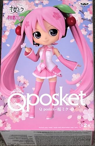 Banpresto Hatsune Miku Sakura Miku Q Posket 14 cm von Banpresto