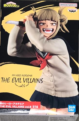 Banpresto - Himiko Toga My Hero Academy Actionfigur, The Evil Villains, 14 cm, BP19475, Mehrfarbig von Banpresto