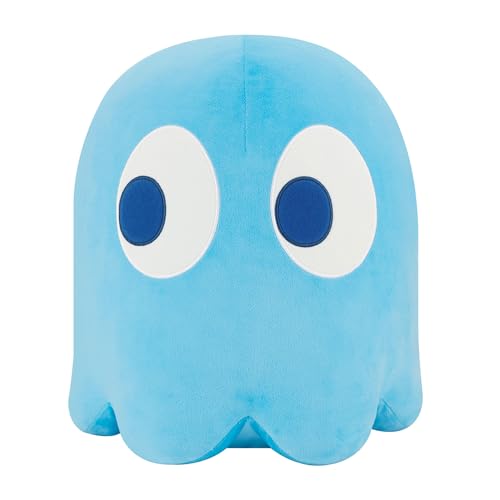 Banpresto Inky Pac-Man Plüschtier, Super Big Plush, 31 cm, BP89668P, Mehrfarbig, zum Sammeln, optimal für Fans des Videospiels Pac-Man von Banpresto