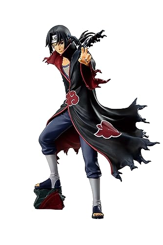 Banpresto Itachi Uchiha Naruto Shippuden Actionfigur, Colosseum 7 cm, BP88516, Mehrfarbig von Banpresto