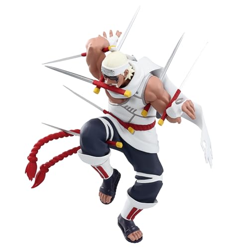 Banpresto Killer Bee Naruto Shippuden Actionfigur, Vibration Stars, 17 cm, BP89813P, Mehrfarbig, Sammelfigur, ideal für Anime-Fans von Banpresto