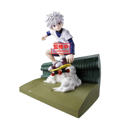 Banpresto Killua Auf Skateboard Statue 8 cm von Banpresto