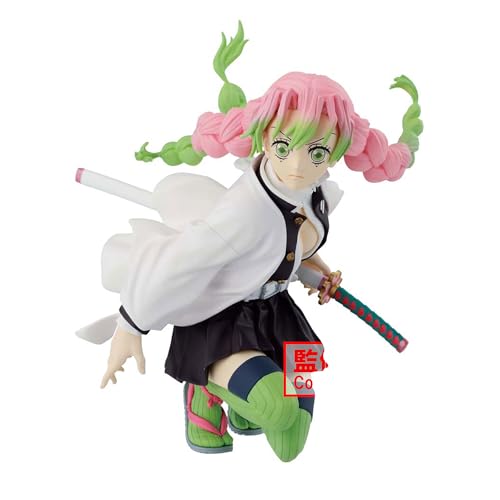 Banpresto Mitsuri Kanroji Demon Slayer Action Figur: Kimetsu No Yaiba, Maximatic 14 cm, Mehrfarbig, BP89634P von Banpresto