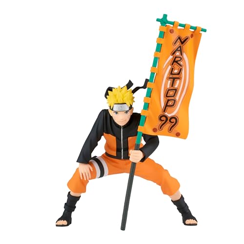 Banpresto Naruto Uzumaki Naruto Narutop99 Actionfigur, 11 cm, Mehrfarbig, BP88868P von Banpresto