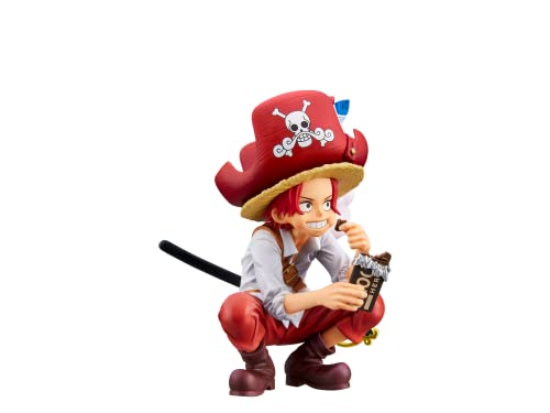 Banpresto ONE Piece - Shanks - The Grandline Kinderfigur, 9 cm von Banpresto