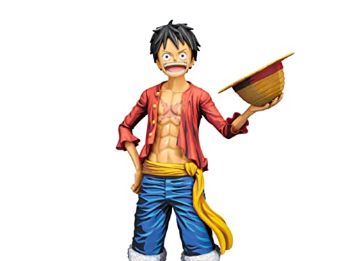 BANPRESTO One Piece Actionfigur Monkey. D. Luffy aus Kunststoff. Manga Dimensions von Banpresto