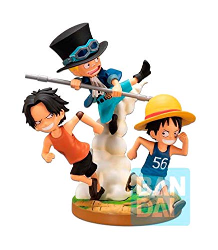 Banpresto One Piece Diorama Ichibansho Figuren Luffy, Sabo und Ace von Banpresto