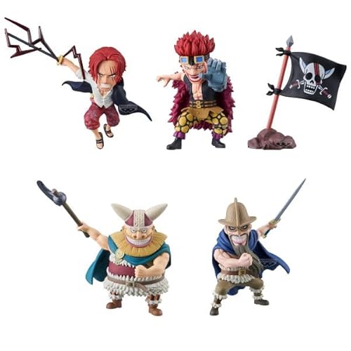 Banpresto One Piece World Collectable (TBA) Actionfigur, 7 cm, Mehrfarbig, Sammlerfigur, ideal für Anime-Fans von Banpresto