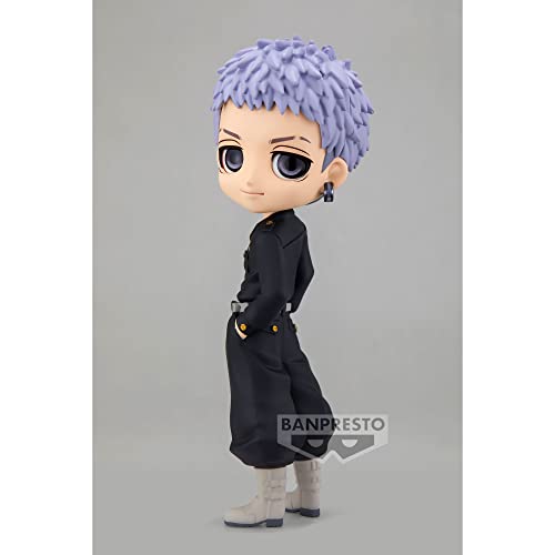 Banpresto - Q Posket Takashi Mitsuya Tokyo Revengers, 14 cm, BP19452, Mehrfarbig von Banpresto