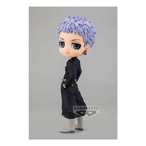 Banpresto - Q Posket Takashi Mitsuya Tokyo Revengers, 14 cm, BP19452, Mehrfarbig von Banpresto