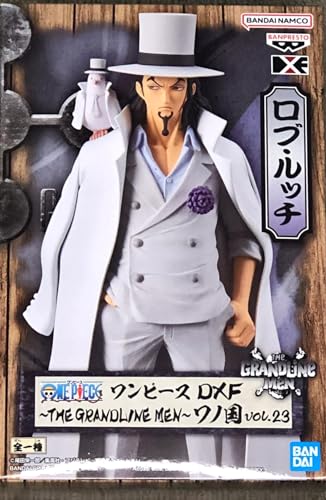 Banpresto - Rob Lucci One Piece, Dxf The Grandline Men Wanokuni, 17 cm, BP19491, Mehrfarbig von Banpresto