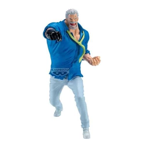 Banpresto Sammelfigur Monkey D. GARP One Piece - Battle Record Collection, 15 cm, Mehrfarbig, BP29086P, optimal für Anime-Fans von Banpresto