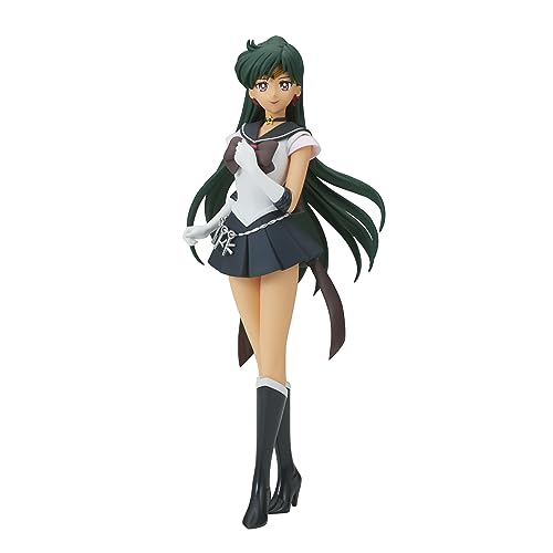 Banpresto Super Sailor Pluto Pretty Guardian Sailor Moon Eternal The Movie, Glitter&Glamours 23 cm, BP88499 Mehrfarbig von Banpresto