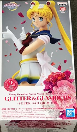 Banpresto - The Movie Sailor Moon Eternal Glitter & Glamours Super Sailor Moon Version A Figure, Mehrfarbig von Banpresto