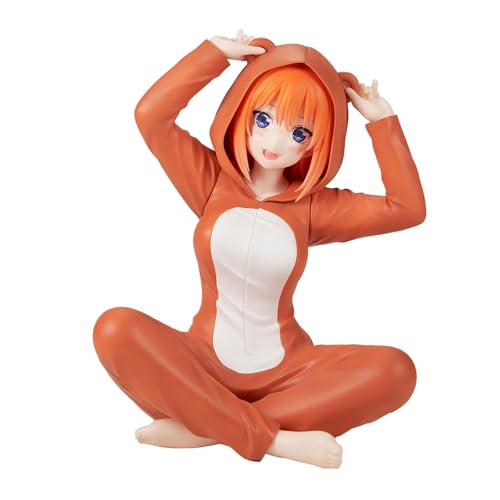 Banpresto Yotsuba Nakano BP89534P The Quintessential Quintuplets, Relax Time Actionfigur, 12 cm, Mehrfarbig von Banpresto