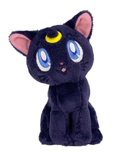 Banpresto: Sailor Moon Cosmos Stofftiere und Plüschtiere Luna A, schwarz von Banpresto