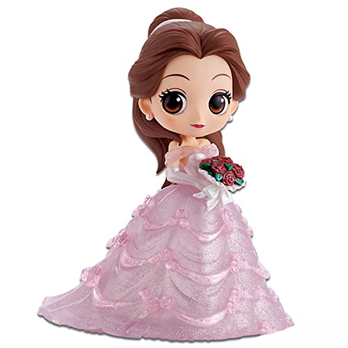 Disney Belle Figur Q Posket, Traum-Stil, Glitzer, 14 cm von BANDAI