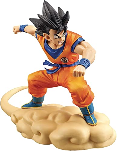 Goku auf magischer Wolke Statue 16cm von BANDAI