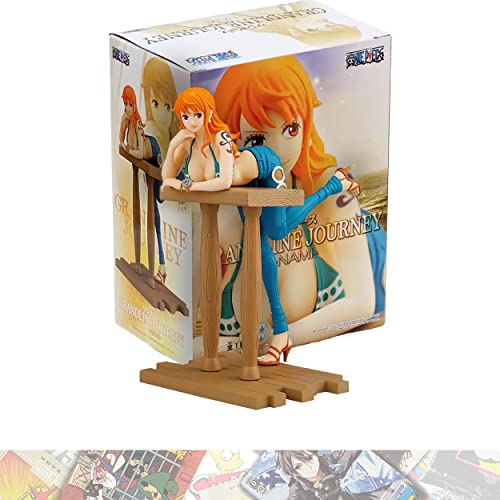 NAM i 18212 Grandline Journey Statue, gebündelt mit 1 A.C.G. kompatiblen Themen-Sammelkarte (18212) von Banpresto