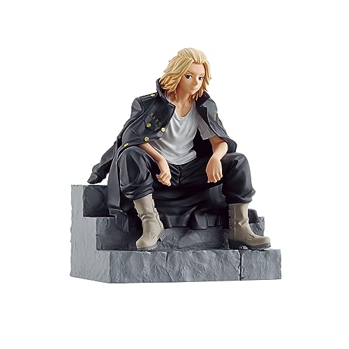 Banpresto Manjiro Sano Tokyo Revengers Actionfigur, Break Time Collection Vol.3, 12 cm, BP88481, Mehrfarbig von Banpresto