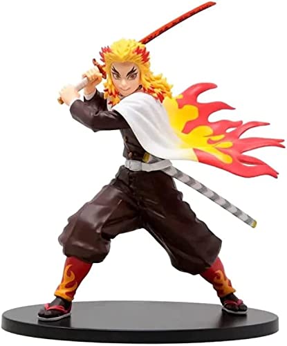 last level Last - Banpresto Figure Kimetsu No Yaiba Kyojuro Action-Puppen, 15 cm, Mehrfarbig (FBP16801), Bunt von Banpresto