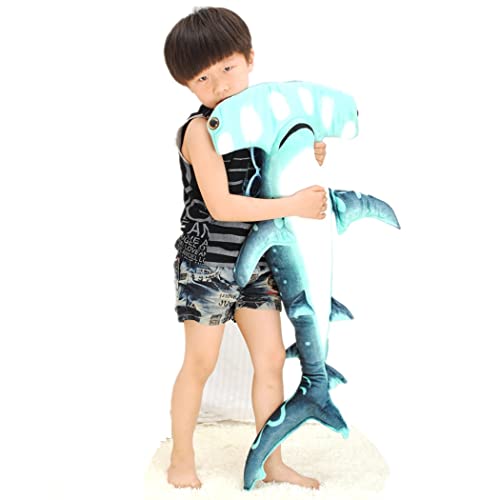 39 Zoll Plüsch Hammerhead Shark Soft Stuffed Marine Wildtiere Spielzeug Geschenk für Jungen und Mädchen von Bansusu