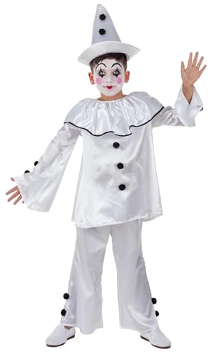 Banyant Toys Clown-Kostüm Pierrot 10-12 Jahre von Banyant