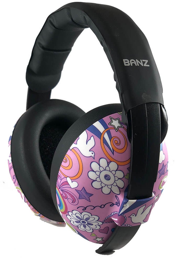 Banz Gehörschutz Baby, Peace Pink von Banz