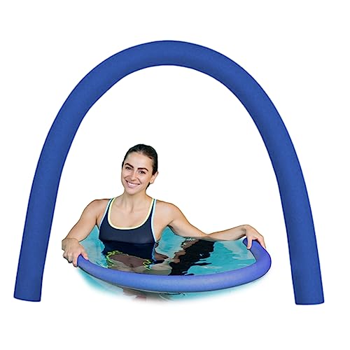 Banziaju Pool -Nudeln hohlschaum Pool Pool Schwimmnudel Leichte Schaum -Nudeln für Kinder schwimmend Schwimmbadnudeln, Blaue, Schwimmnudeln für Kinder 2,6 x 60 Zoll von Banziaju