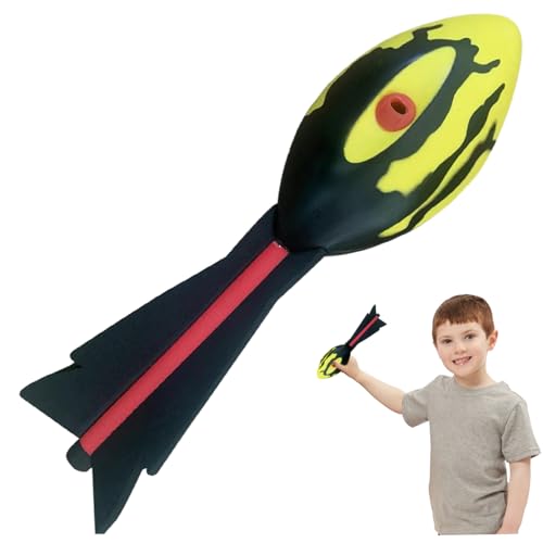 Banziaju Rocketball, Spielzeug pu Foam Aerodynamic Rocketball werfen Spielzeug für Langstrecken wirft Outdoor-Spielzeuggeschenke für Kinder Sportspielzeug, Style 2, Spielzeug werfen von Banziaju