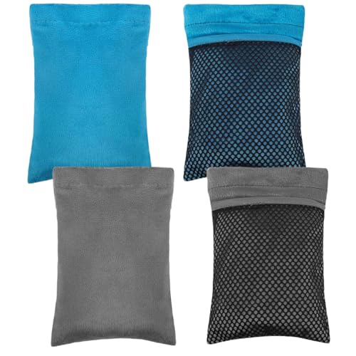 Banziaju Sandbildschirm Sandentferner, 4pcs Sandentferner für Strand Sandbildschirm Sandentferner Strand Sandentferner für Campingreisen, Strandsandentferner, Blau und Grau von Banziaju