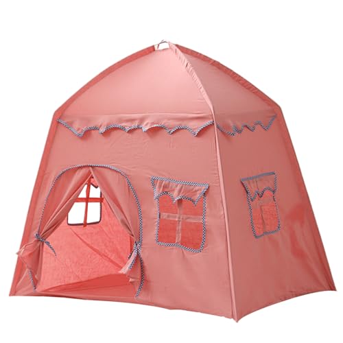 Banziaju Teepee Zelt für Kinder, Kinder Spielen Zelt Teeee Zelt für Kinder 53x41x49 '' Prinzessin Castle Kids Tipe Waschbescheid Tipi Zelt Spielhaus für Kinder Mädchen, Kinder Tipee von Banziaju