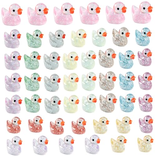 Banziaju Tiny Ducks Mini Ducks 50pcs Harz niedlich von Banziaju