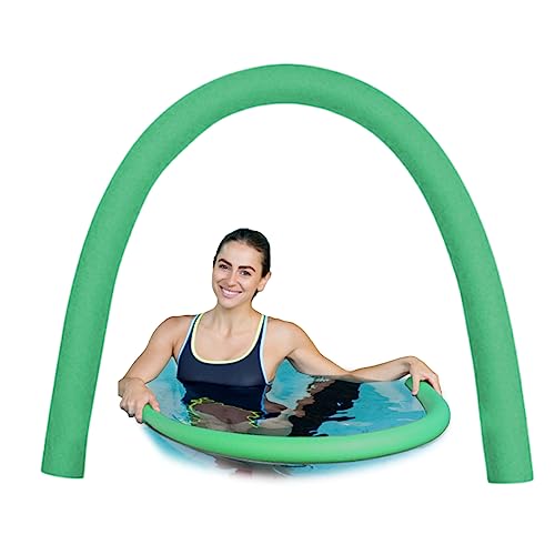 Poolnudel, Poolnudeln hohl Schaumbad Schwimmnudel Leichte Schaum -Nudeln für Kinder schwimmende Poolnudeln, grün, Schwimmnudel 2.6 x 60 von Banziaju