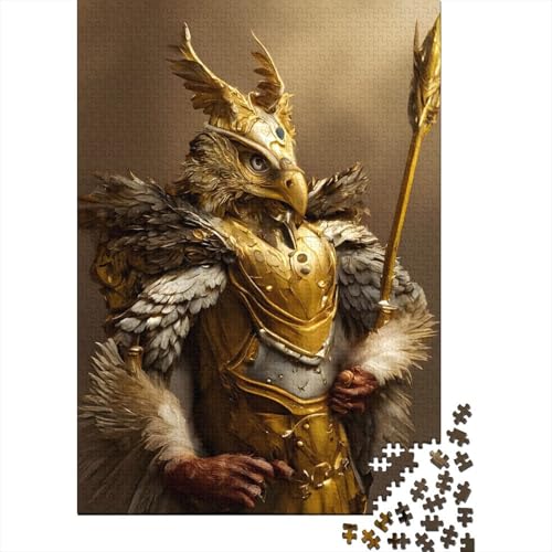 1000-teiliges Puzzle, Garuda, kreatives quadratisches Puzzle für Erwachsene und Holzpuzzle, Spielzeug, Denkspiel, 1000 Teile (75 x 50 cm) von BaoFFF