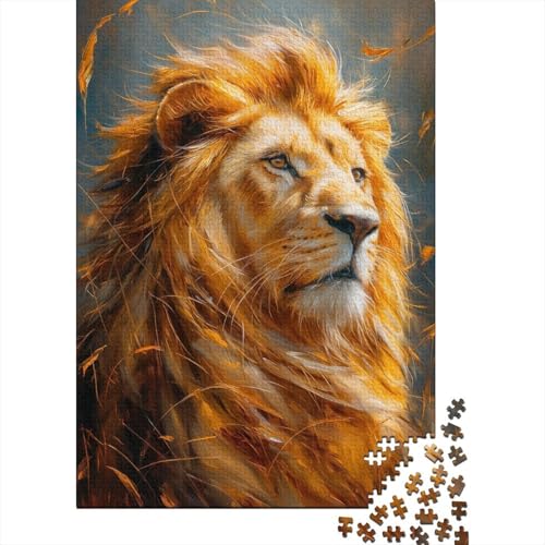 1000-teiliges farbenfrohes Fantasy-Phönix-Puzzle für Erwachsene und Teenager, 1000 Teile (75 x 50 cm) von BaoFFF