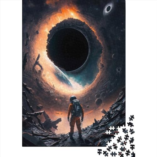 300-teiliges Puzzle „Black Hole5“ für Erwachsene, Holzpuzzle, Lernspielzeug, 300 Stück (40 x 28 cm) von BaoFFF