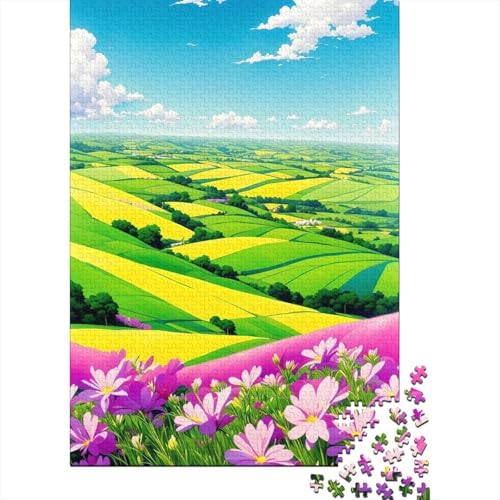 300-teiliges Puzzle „Morgenspaziergang“, Puzzles für Erwachsene und Holzpuzzles, Lernpuzzle, Familienspiel, 300 Teile (40 x 28 cm) von BaoFFF