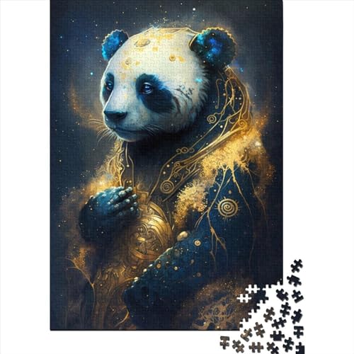 500-teiliges Puzzle, Panda-Quadrat-Puzzle für Erwachsene und Holzpuzzles, Familienaktivität, 500 Teile (52 x 38 cm) von BaoFFF