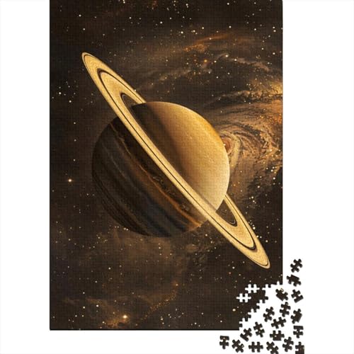 Puzzle für Erwachsene, 300 Teile, kosmischer Traumplanet, Holzpuzzle für Erwachsene, Lernspiel, Herausforderungsspielzeug, 300 Teile (40 x 28 cm) von BaoFFF