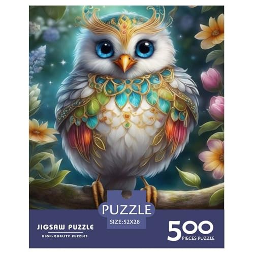 Puzzle für Erwachsene und Jugendliche, Tierkunst, Vogel-Puzzles für Teenager, Geschenke für Weihnachten, Geschenke für Erwachsene, 500 Teile (52 x 38 cm) von BaoFFF