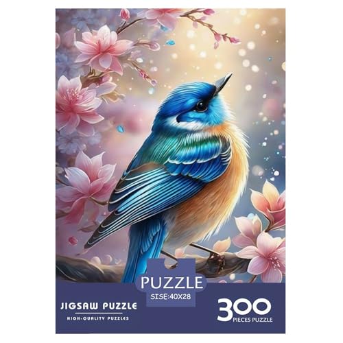 Tierkunst-Vogel-Puzzle, 300 Teile, Holzpuzzle für Erwachsene, Familienunterhaltungsspielzeug, 300 Teile (40 x 28 cm) von BaoFFF