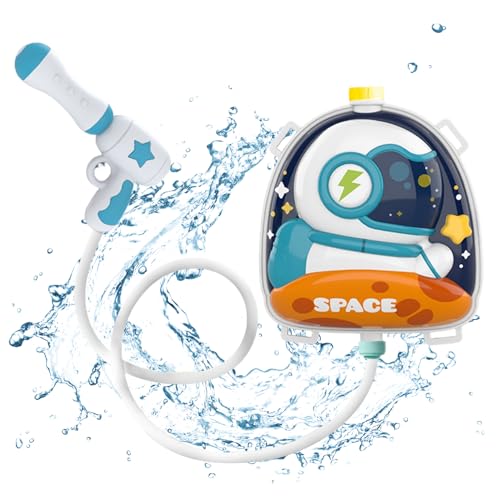 Baobiutin Wasserpistole Wasserpistole Wasserpistolen für Kinder süße Rucksack Wasserspielzeug mit 2500 ml Wassertank für Pool Bad Party Wasserkampfstil 2 von Baobiutin