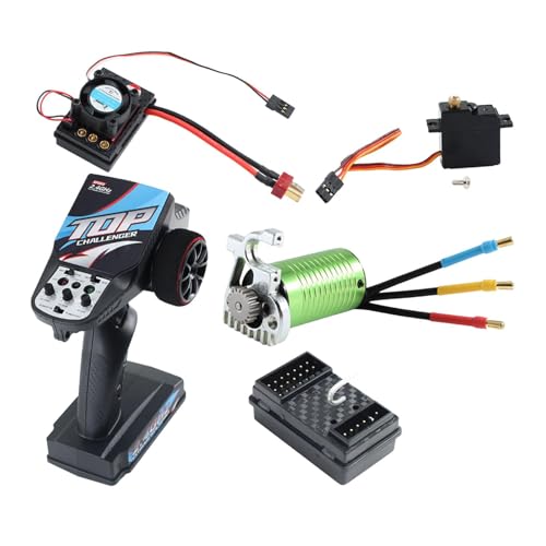 Baoblaze 1/14 RC ESC Elektronischer Drehzahlregler DIY Modifizierter 7-Kanal-Fernbedienungsteil-Zubehör für Q146 124018 Crawler RC-Auto von Baoblaze