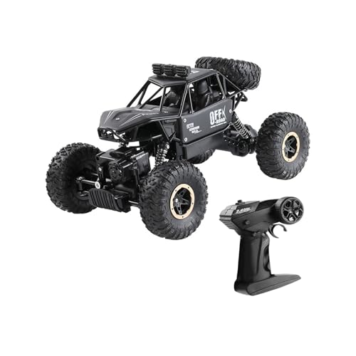 Baoblaze 1/16 RC Crawler Auto Hochgeschwindigkeits-Rennauto Sportrennen Partygeschenk Ferngesteuerter Truck RC Kletterauto für Geburtstagsgeschenke Erwachsene, Schwarz von Baoblaze