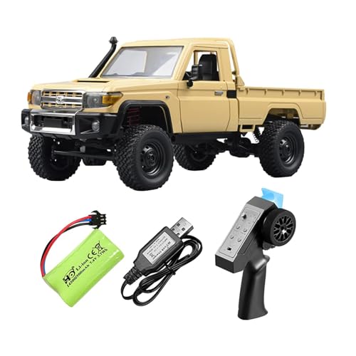 Baoblaze 1:12 RC Crawler Auto Mini RC Rock Crawler Hobby Grade Simulierte Klettern Auto Pickup Trucks für Stein Straße Schlamm Grasland Gras, 1 Leistung von Baoblaze