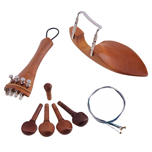 Baoblaze 17-in-1 Musikinstrumente Zubehör Kit für 4/4 Geigen/Violine Ersatzteil von Baoblaze