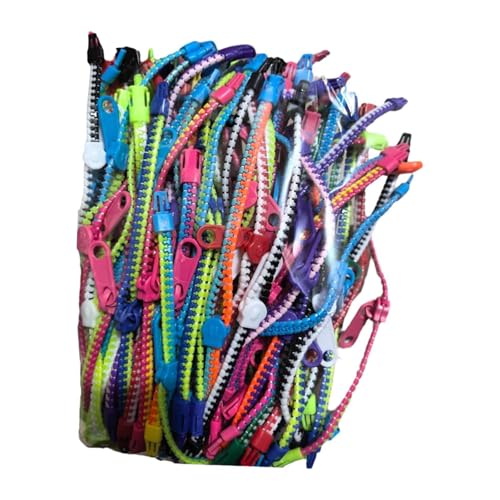 Baoblaze 30pcs Freundschaft Reißverschluss Armbänder spielzeug für Frauen Mädchen Jungen 7,7 -Zoll -Geschenk Bulk Armbänder für Ostereifüllungen von Baoblaze