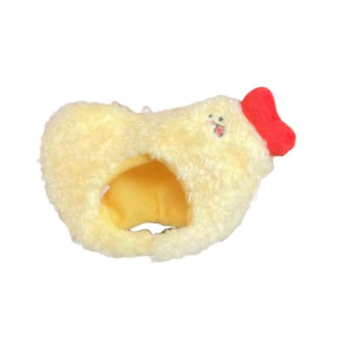 Baoblaze 4-Zoll-Plüschpuppenhut, Kopfbedeckung für Haustierkatzen, feine Verarbeitung, Mehrzweck, für Welpen, Katzenkätzchen, entzückende Kleidung, Zubehör, Style C von Baoblaze