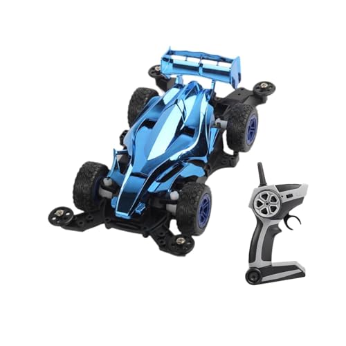 Baoblaze 4WD RC Auto Rennauto Fahrzeug Spielzeug Hobby Modell RC Autos Ferngesteuertes Auto für Geschenk Kinder Erwachsene Jungen Mädchen Urlaub, Blau von Baoblaze